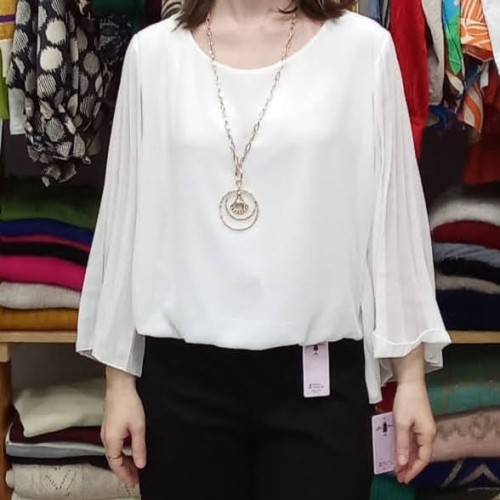 Bossa Nova Moda - Blusa Blanca