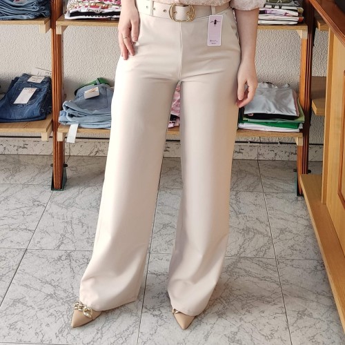 Bossa Nova Moda-Pantalón Indira beige