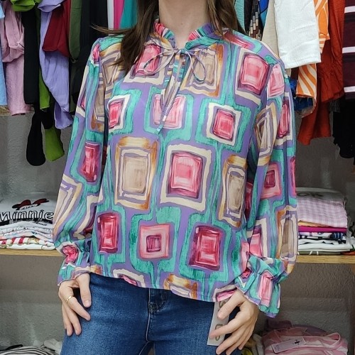 Bossa Nova Moda - Blusa Picasso